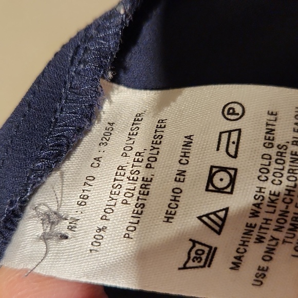 ❤ ANTHROPOLOGIE MEADOW RUE FLOWY BUTTON DOWN SLEEVELESS SCALLOP TOP / BLOUSE - Picture 5 of 7